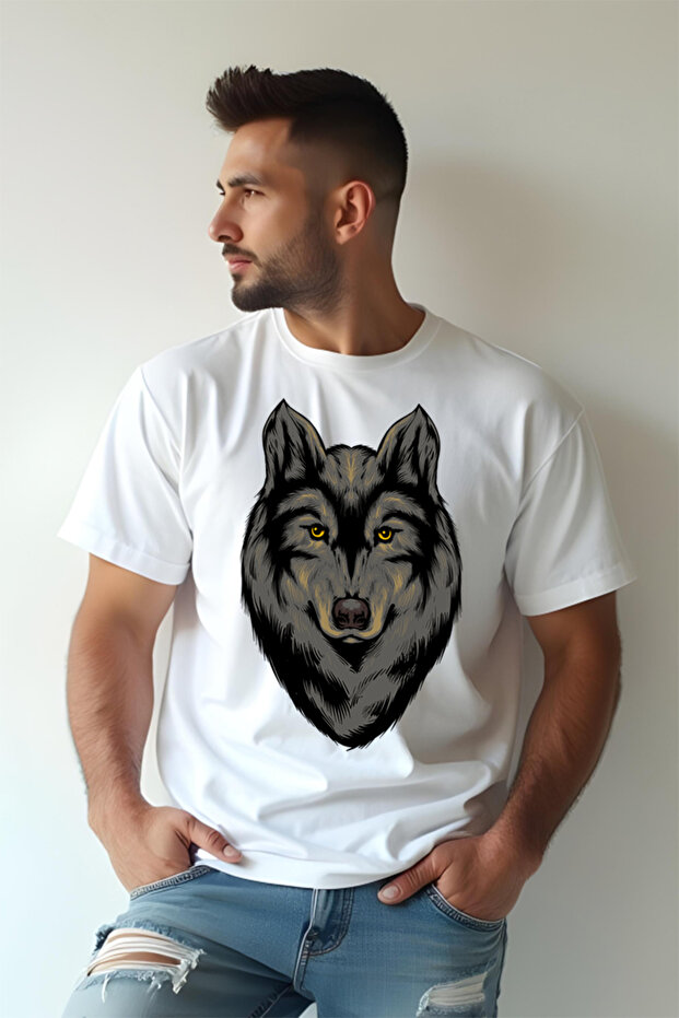 Tricou Oversize - Lup - 2