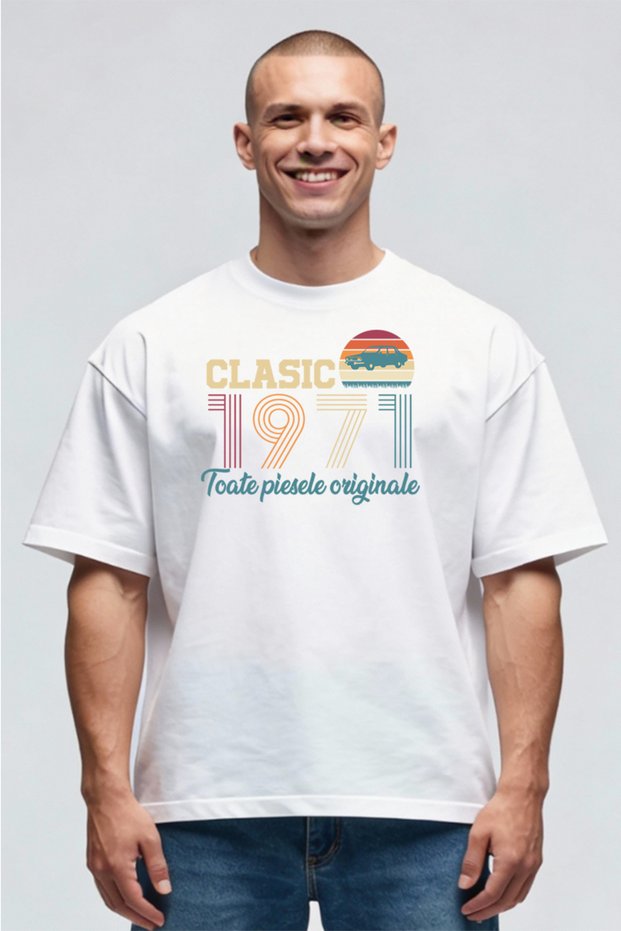 Tricou Oversize - Clasic 1971