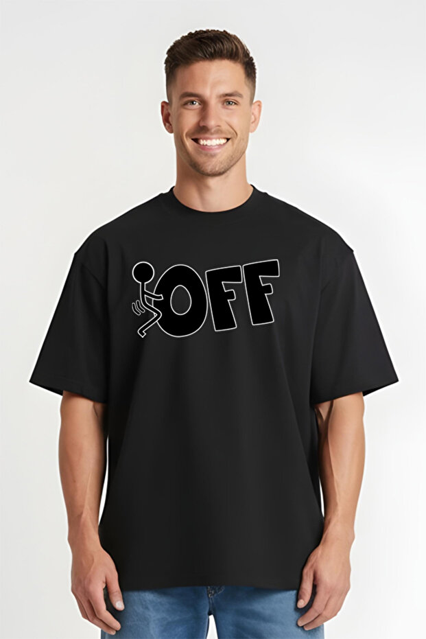 Tricou Oversize - Off - 1