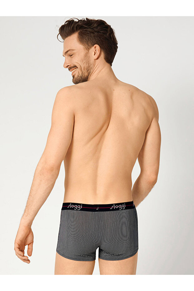 Retro Boxer Blue Start - 2