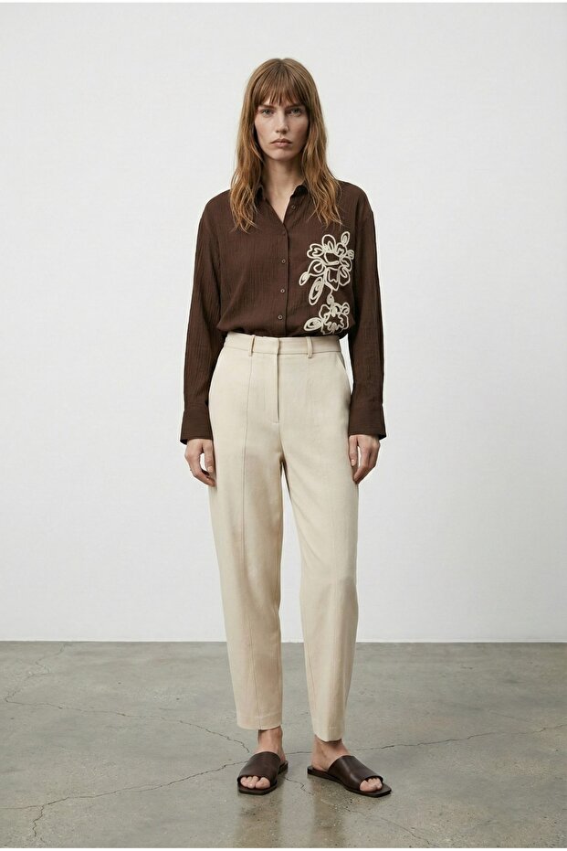 Nakış Detaylı Gömlek - 2