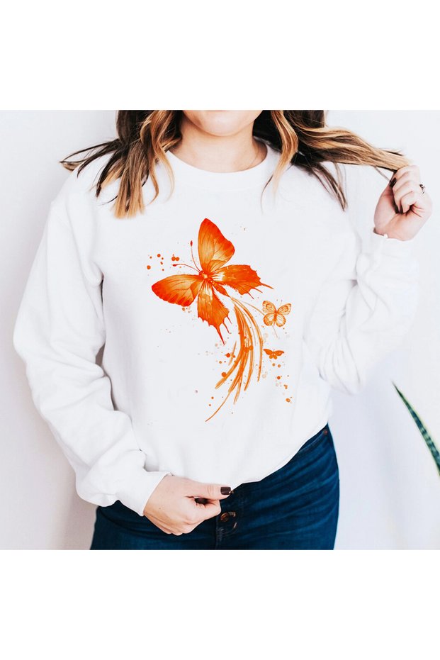 Bluza Dama Alba Fall Butterfly