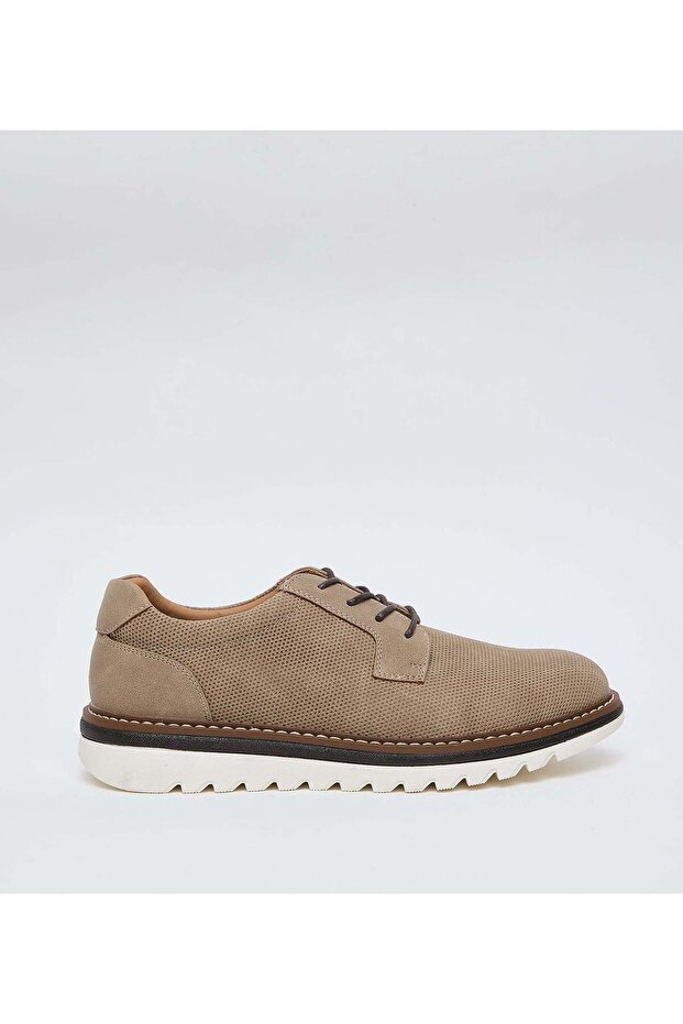 Msanders Solid Grey Casual Shoes