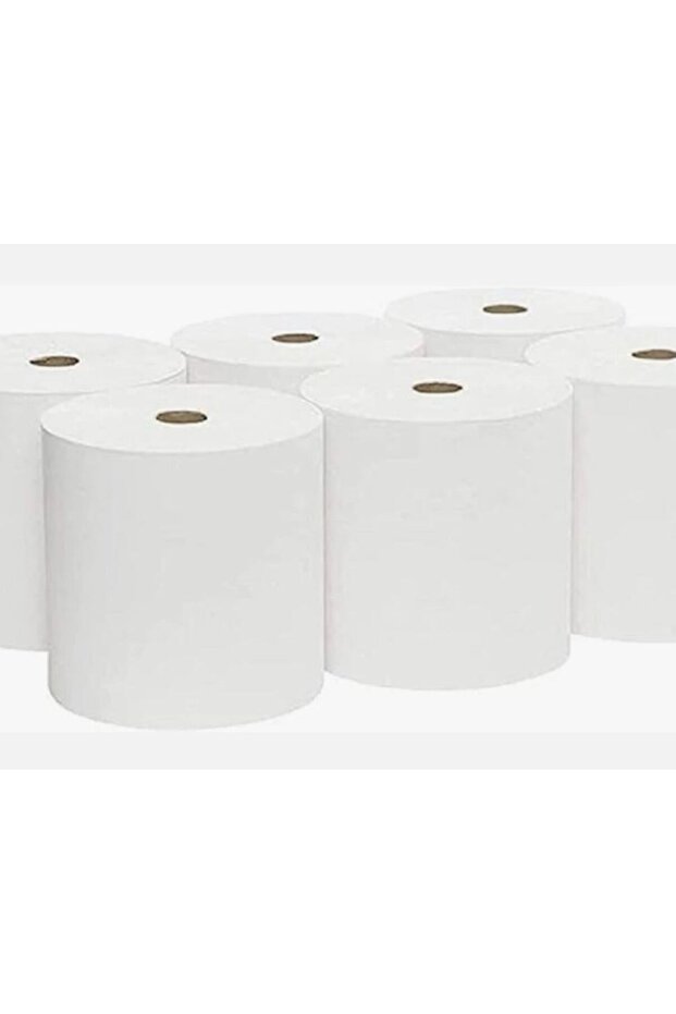 Maxi Roll Tissue Paper, 600gm, 2 Ply - 1 x 6 ROLLS- Jumbo Embossed Absorbent Paper Towel