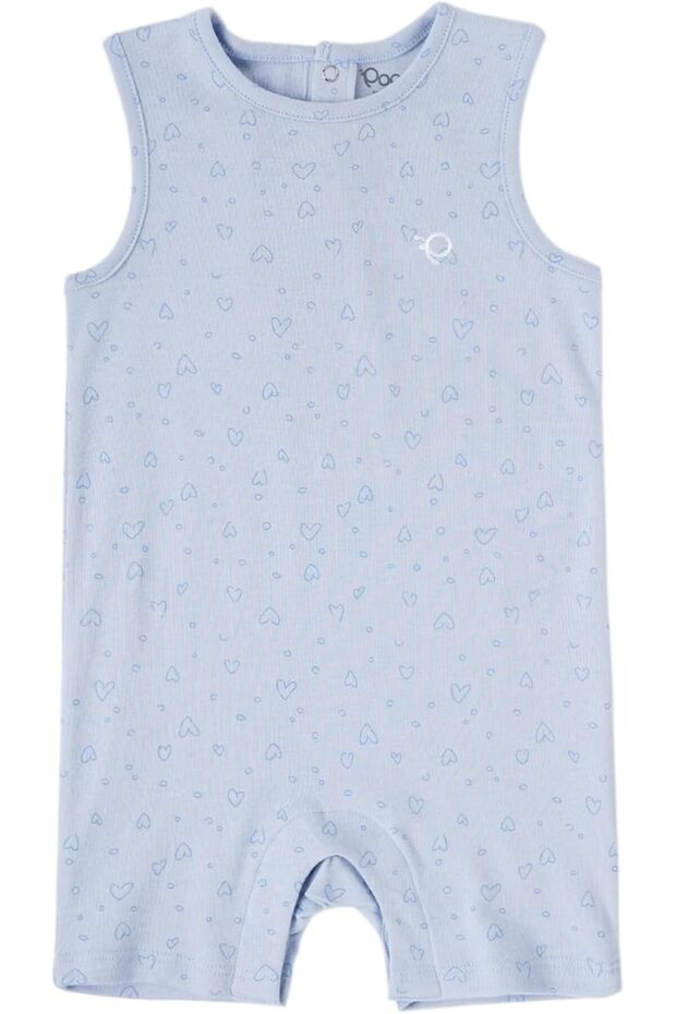 popees Baby Boy Sleeveless Romper