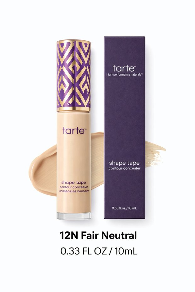 Tarte Cosmetics Tarte Shape Tape Contour Concealer - 12N Fair neutral 0.33 FL OZ / 10ml