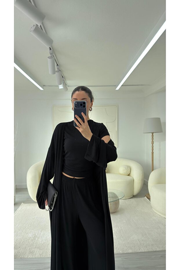Kimono Triple Set - Black