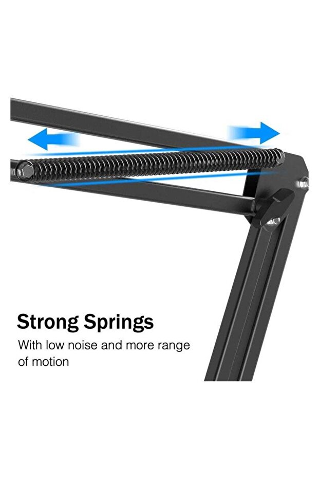 Microphone Stand Adjustable Microphone Desk Stand - 4