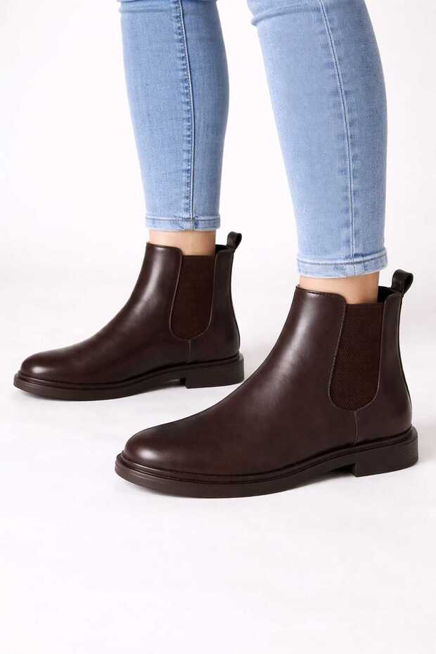 Rubber Detailed Boots