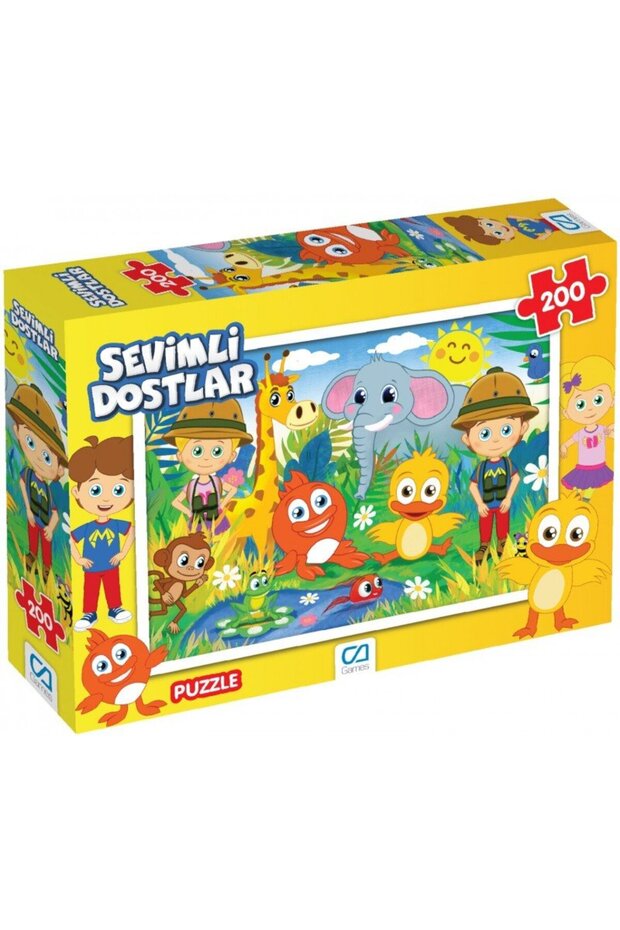 Cute Friends Puzzle 200 Pieces