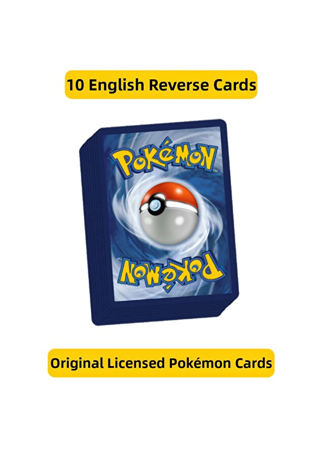 Pokechu 30 Reverse Holo Cards