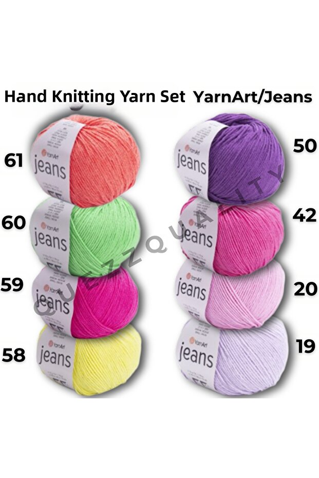 Hand Knitting Yarn Set 8-Piece Knitting Set