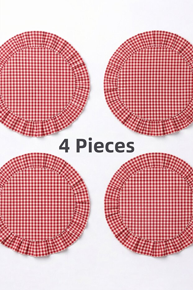 سوبرا، مزينة بالكشكشة مفرش طاولة فردي - 2