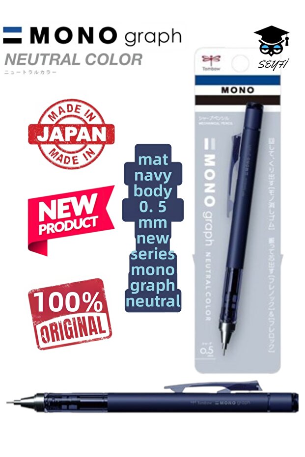 Matte Body 0.5 mm New Series Tombow Mono Graph Neutral