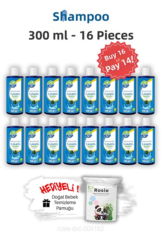 Buy 16 Pay 14 300 ml Turmepa Shampoo and Rosie