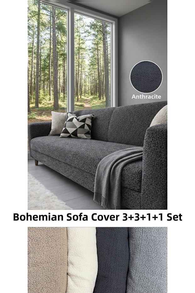The Newest Bohemian Pattern Sofa Cover | Tire Sofa Cover | Sofa Bed Cover | Sofa Cover 3311 Set
