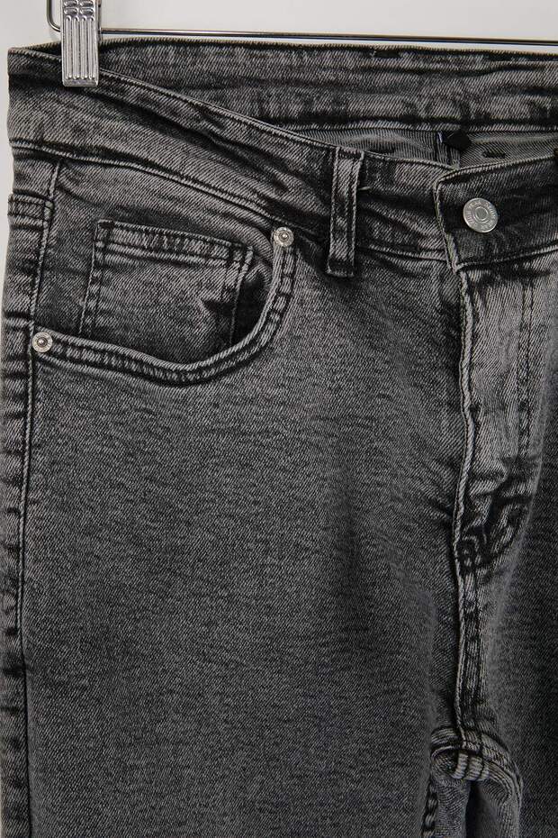 Gri Regular Fit Esnek Kumaş Jeans TMNSS25JE00001 - 5
