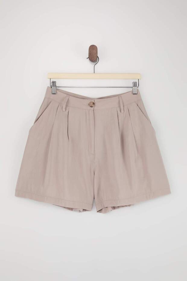 Vizon Modal Tuşeli City Boy Şort & Bermuda TWOSS26SR00042 - 5