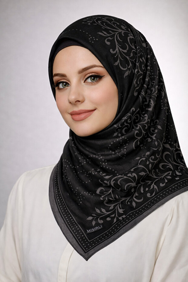 وشاح مصري من القطن منقوش عرقيًا - 1