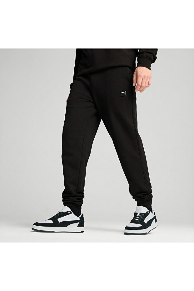 Essential Elevated Чоловічі чорні спортивні штани - 4