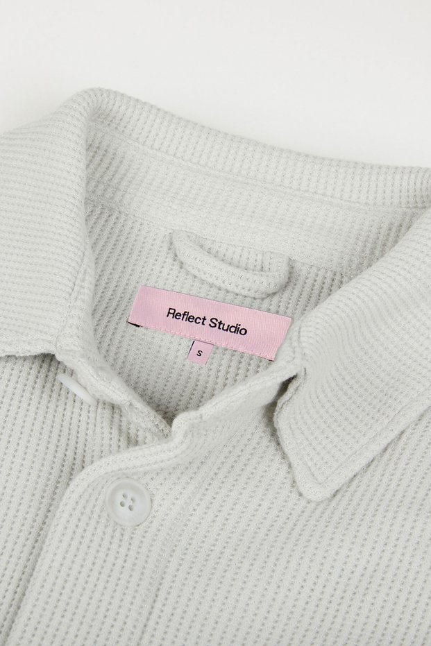 Waffle Shirt - Light Gray