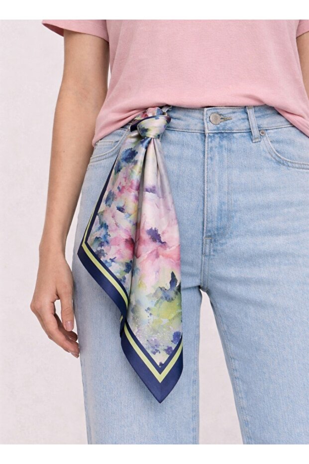 منقوشة وشاح باندانا - 1