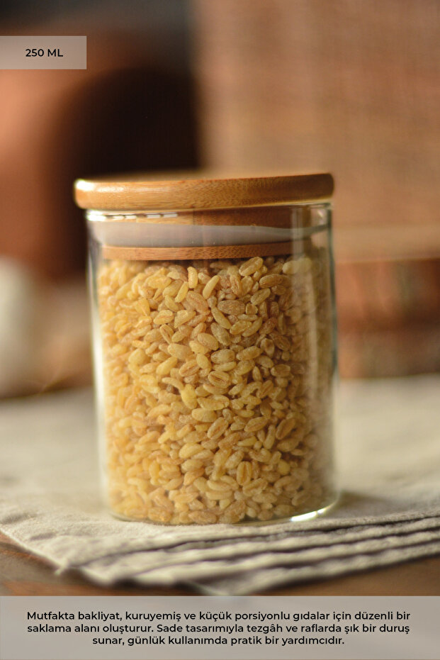 بولا - حاوية تخزين زجاجية صغيرة - 2