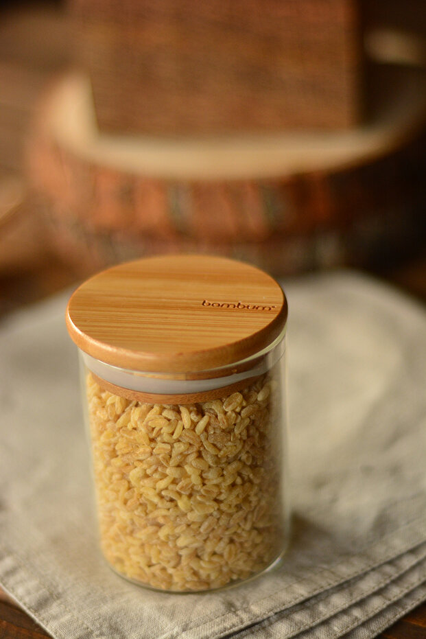 بولا - حاوية تخزين زجاجية صغيرة - 4