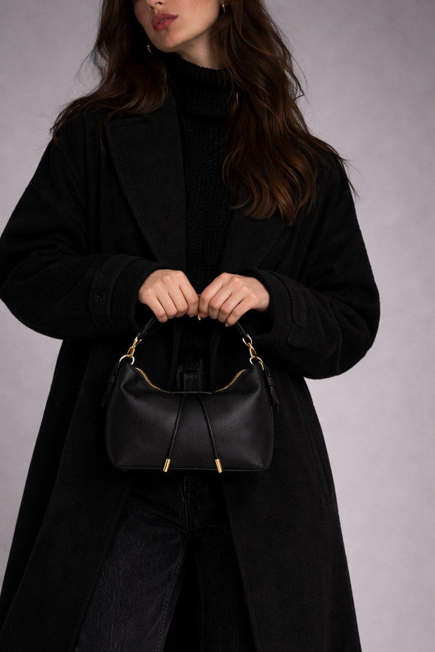 Siena Çapraz Askılı Kadın Mini Çanta - 5