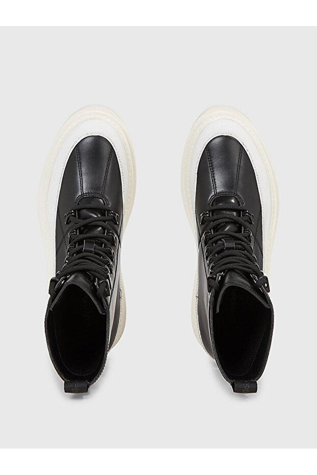 FLATFORM LACE UP BOOT LTH - 3