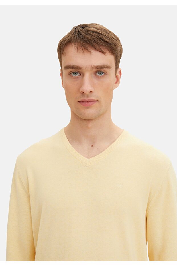 Strickpullover Pullover V-Neck - 5