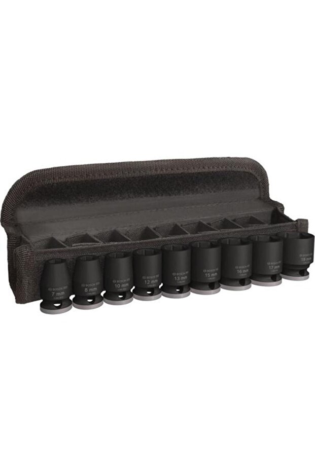 Pro Socket Set 3/8" 9 Pieces 10-27mm