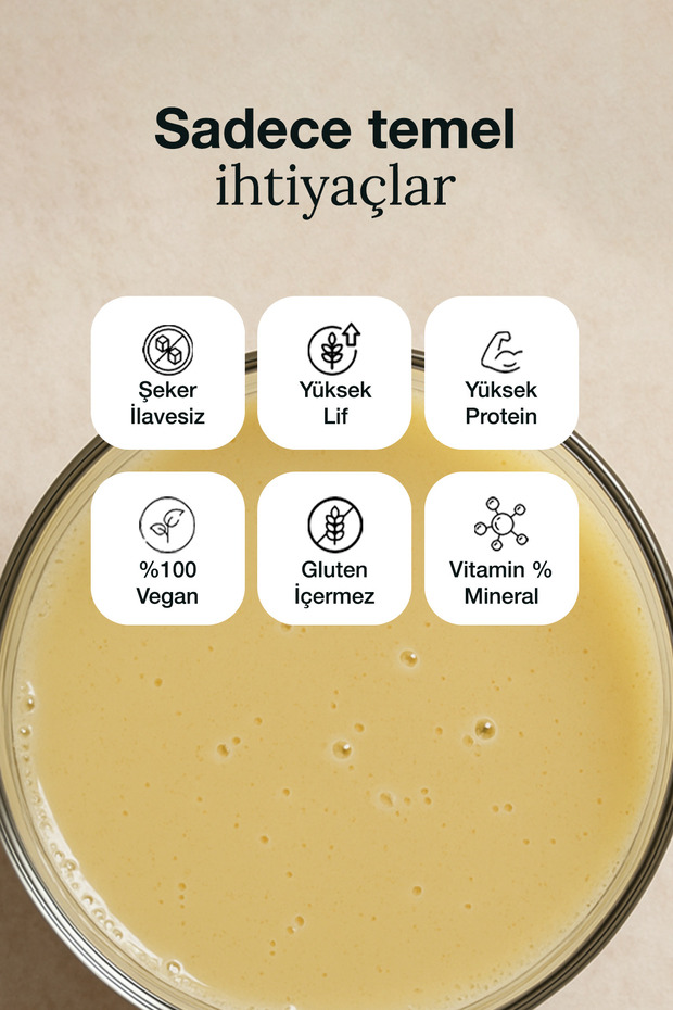 Proteinli Öğün Tozu - Happy Banana 600gr - 10 Servis - 6