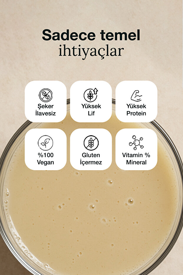 Proteinli Öğün Tozu - Smooth Vanilla 600gr - 10 Servis - 6