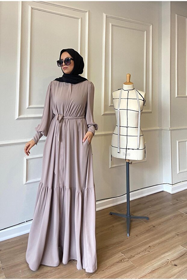 Sena Ferace Krepa Bež - 7