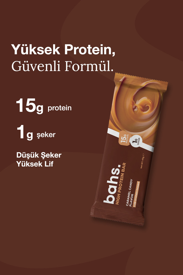 Whey Protein Bar - Caramel Candy - 4