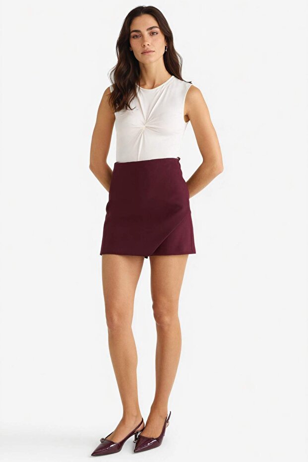 High Waist Shorts Skirt F8310Ax25Au