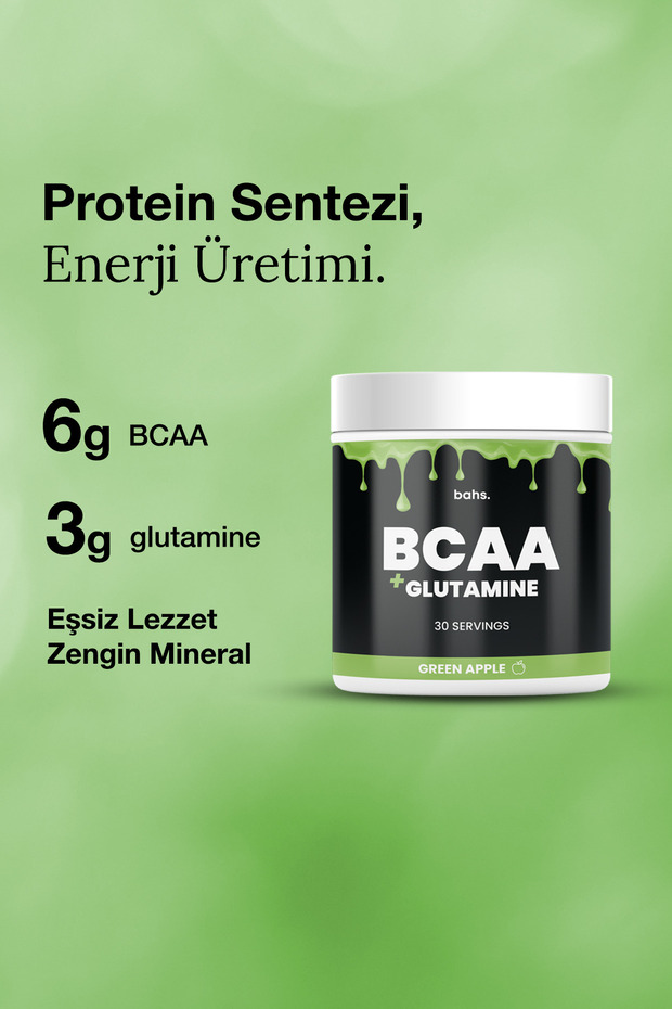 BCAA+ Glutamine - 30 Servis - 300gr - 3