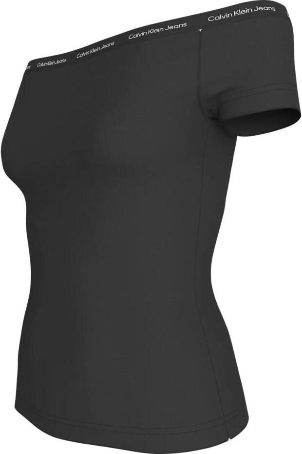 LOGO ELASTIC BARDOT TOP - 3