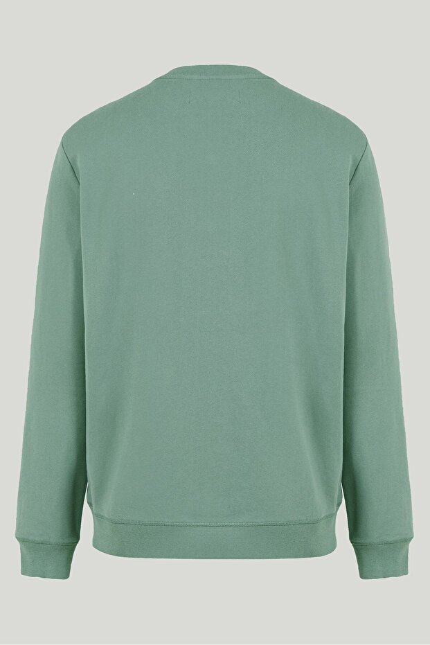 Men's Basic Crew Neck Sweatshirt - 5