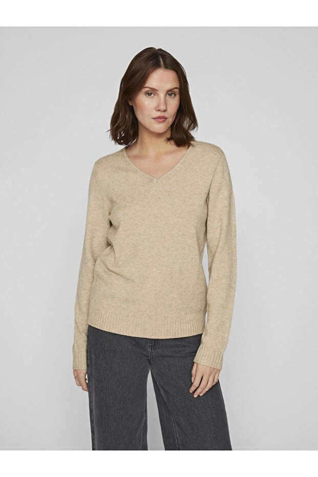 Strickpullover VIRIL V-Ausschnitt - 1