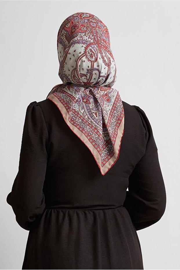 وشاح منقوش 8537 - 2