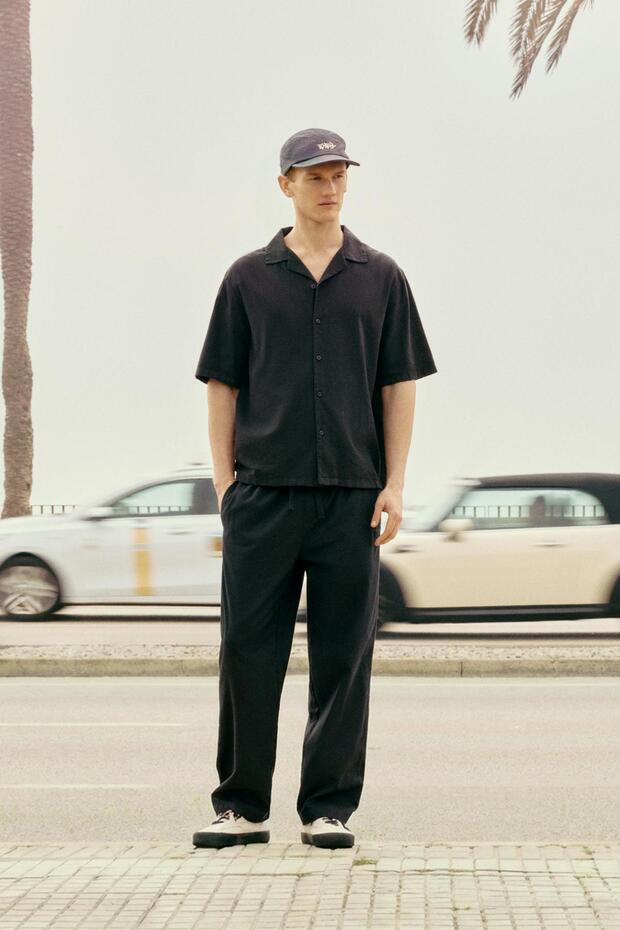 Rustik jogger pantolon - 1