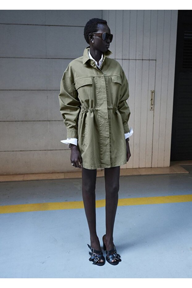 Oversize denim parka - 2