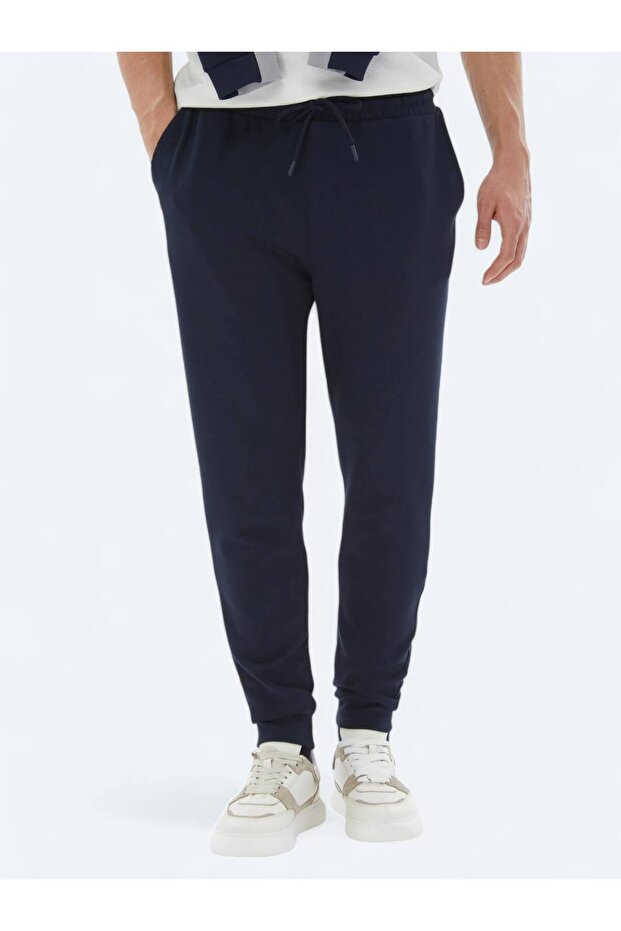 Pantaloni de trening bleumarin - 2