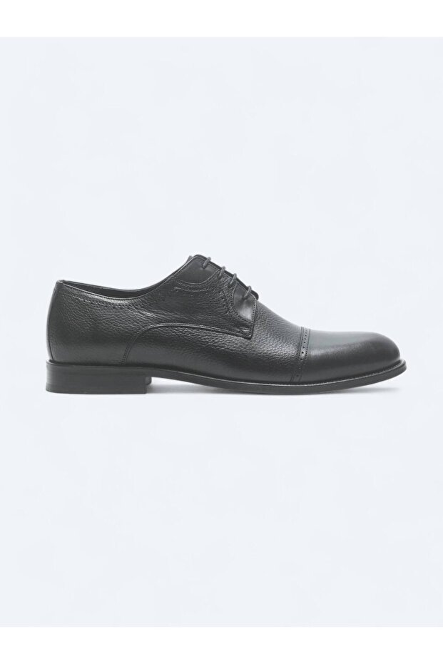 Black Leather Classic Shoes