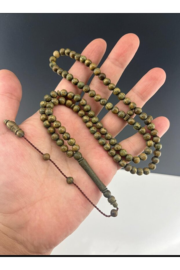 6X6 mm Sphere Cut Rosewood 99 Prayer Beads