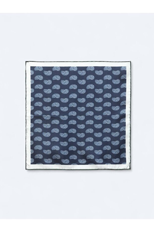 Navy Blue Handkerchief