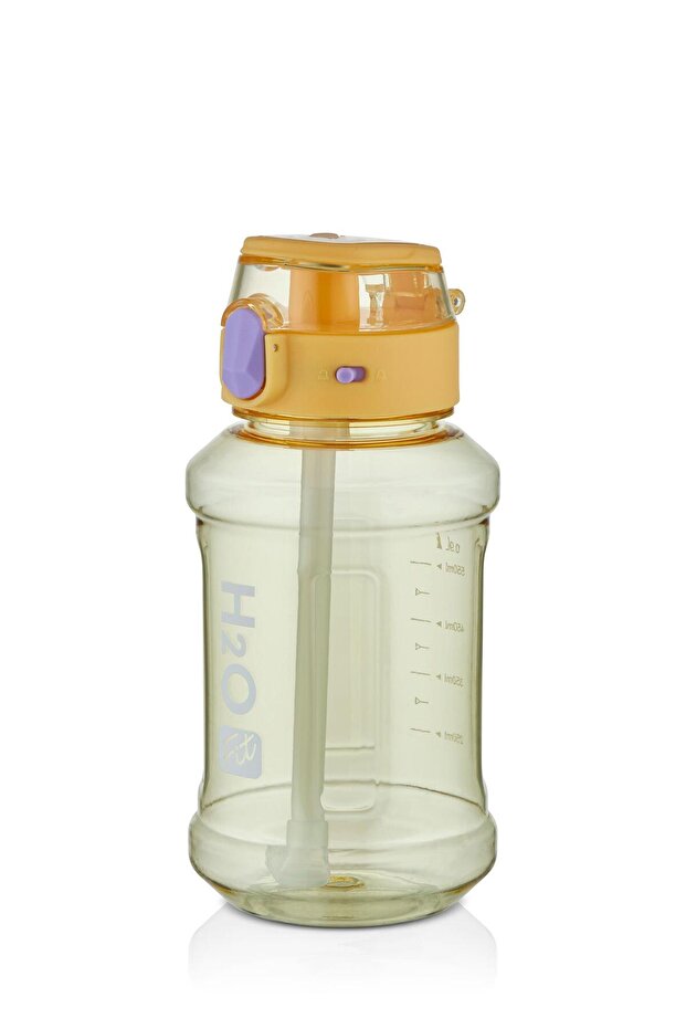 H2O Fit Lockable Water Bottle Yellow 900 ml 75950