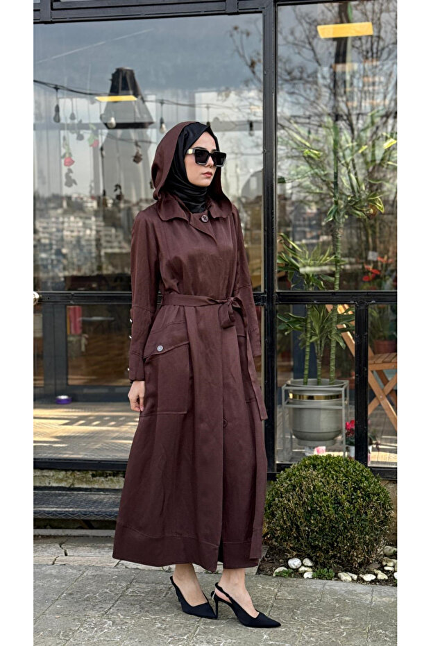 Kapüşonlu Kap 39504 - 3